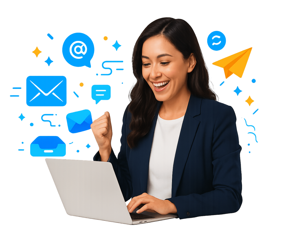 Adelaide AI email chatbot replying to a customer message, booking a time and sending a confirmation.